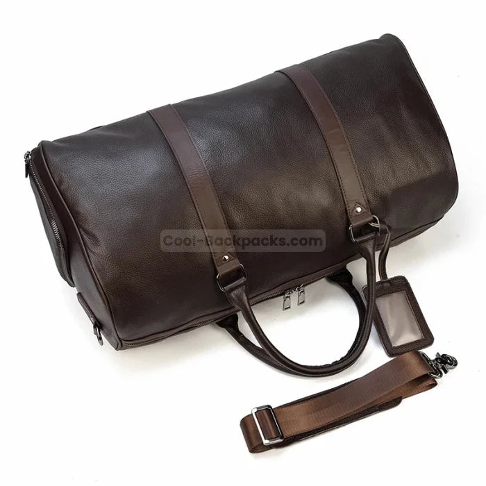 Leather Duffel Bag