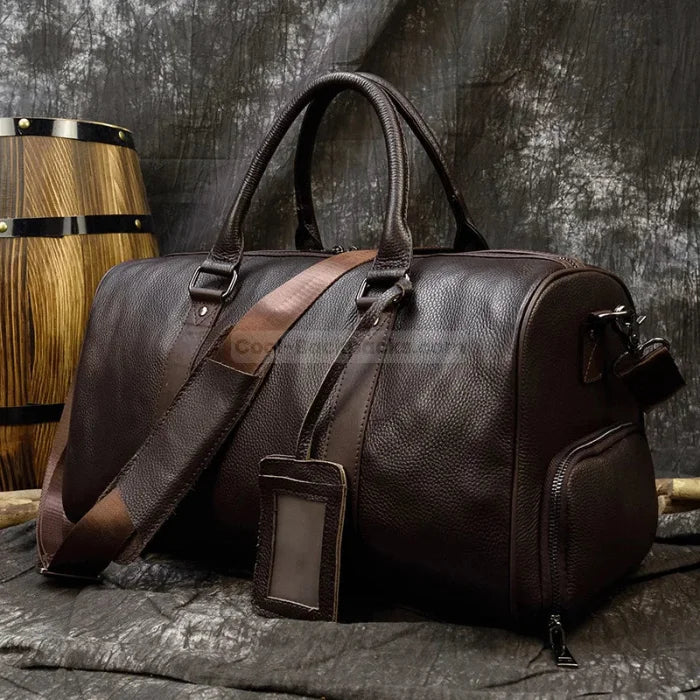 Leather Duffel Bag