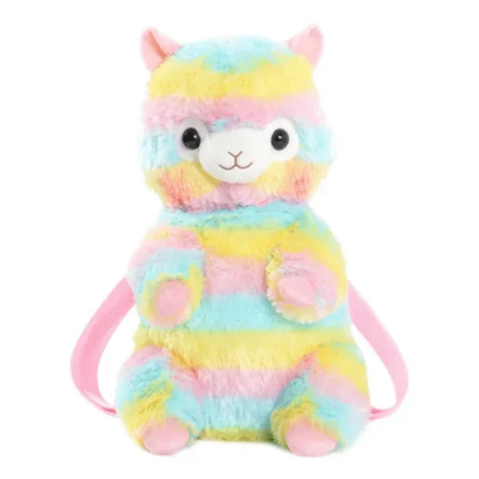 Llama Plush Backpack