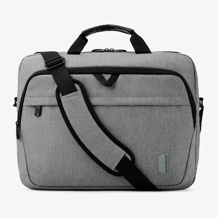 Lockable Messenger Bag - Grey