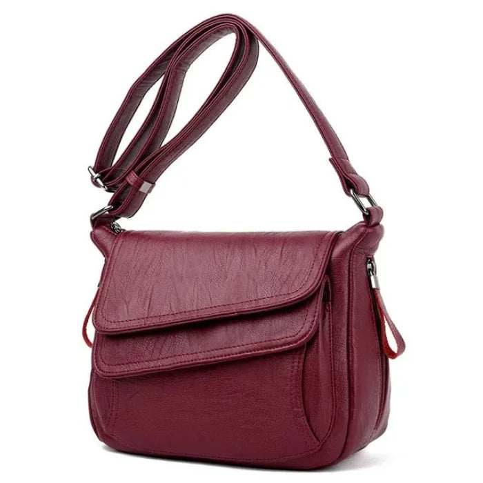 Messenger Bag Purse - Red