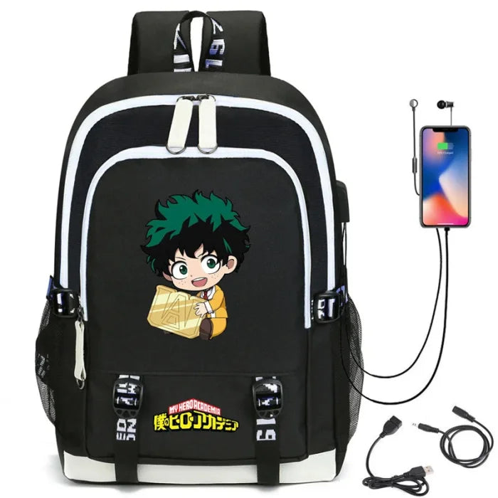 MHA Backpack - Black / 1