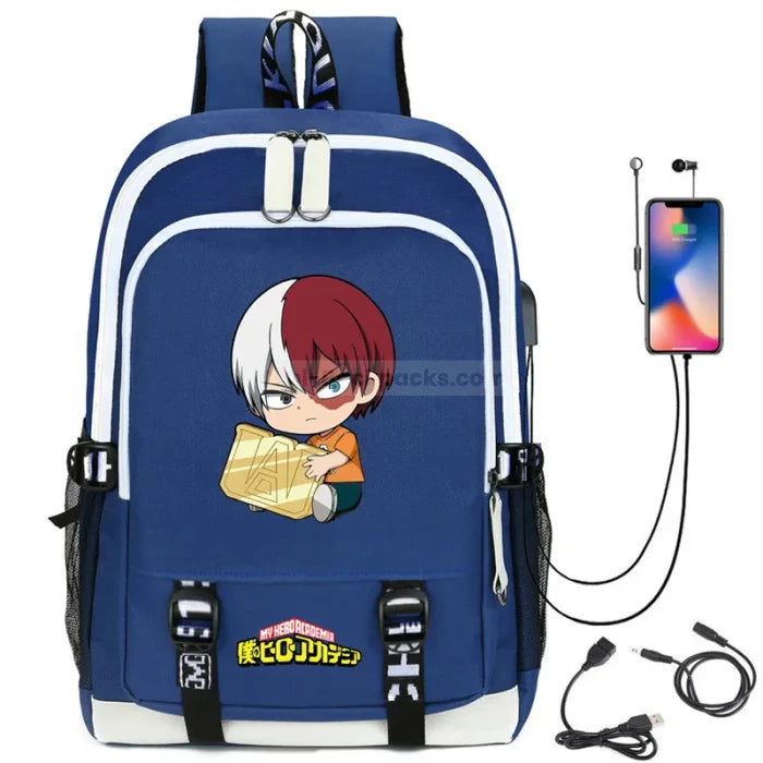 MHA Backpack - Blue / 3