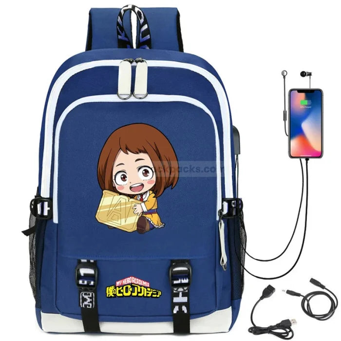 MHA Backpack - Blue / 4