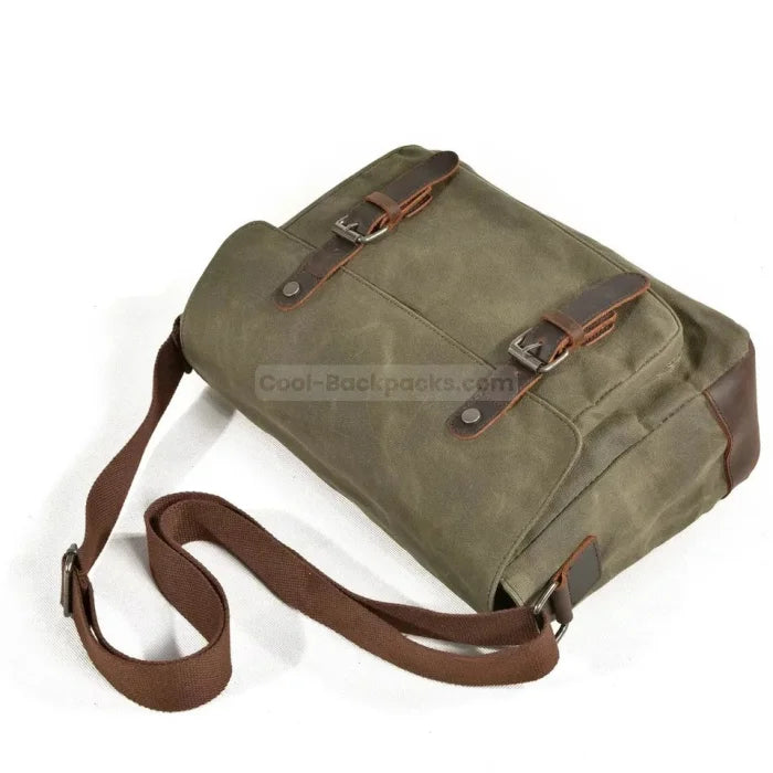 Military Canvas Messenger Bag