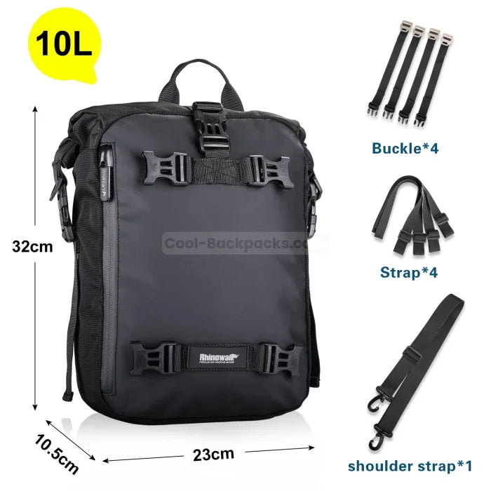 Motorcycle Tail Bag - 10L