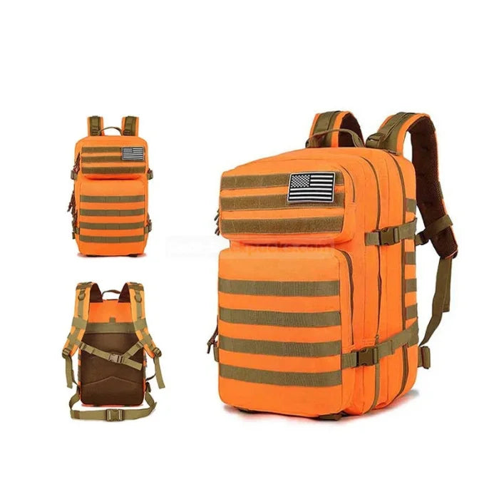 Orange Tactical Backpack