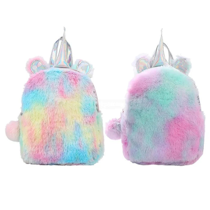 Pastel Rainbow Unicorn Backpack