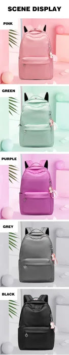 Pink Middle school backpack - Pink