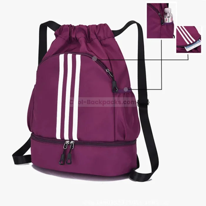 Purple Pink Backpack