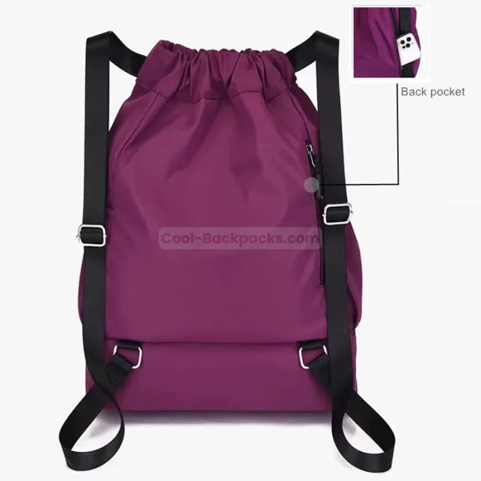 Purple Pink Backpack