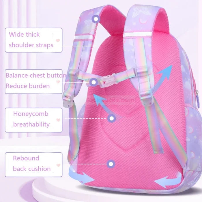 Rainbow Butterfly Backpack