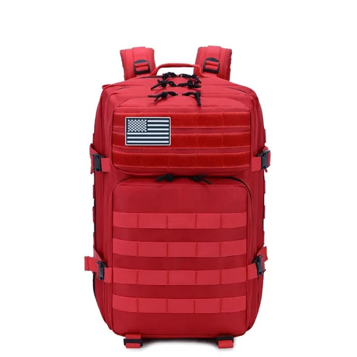 Red Tactical Backpack