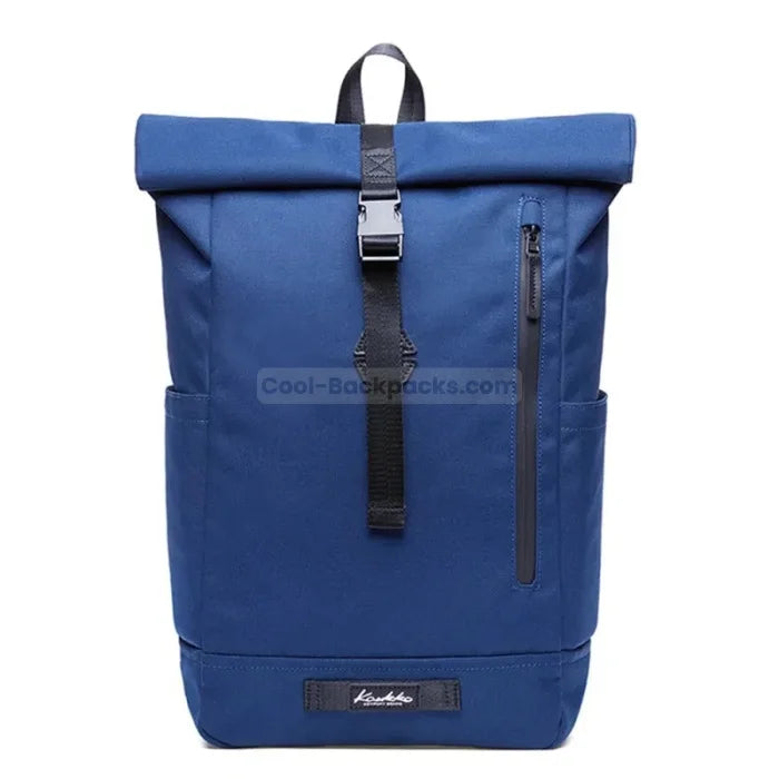 Roll Up Backpack - Blue