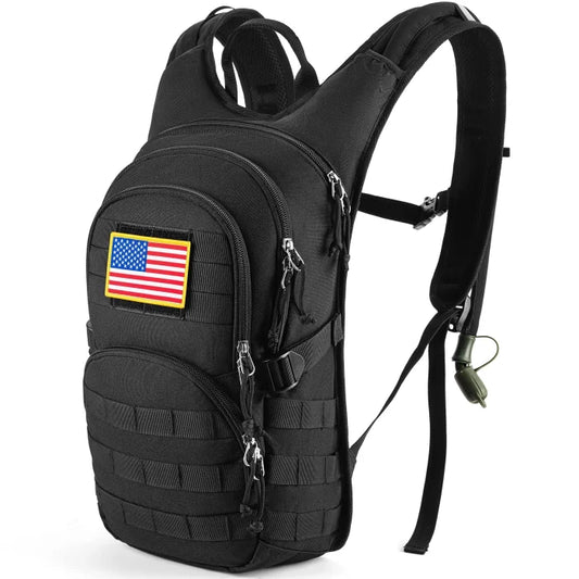 Running Hydration Backpack - Black