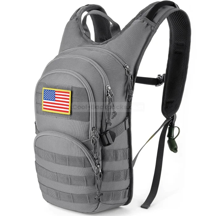 Running Hydration Backpack - Gray