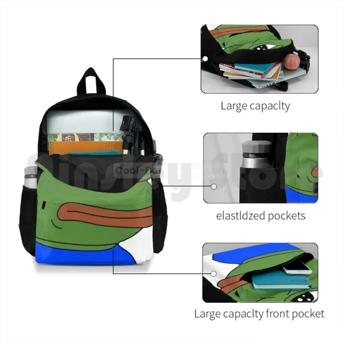 Sad Frog Backpack