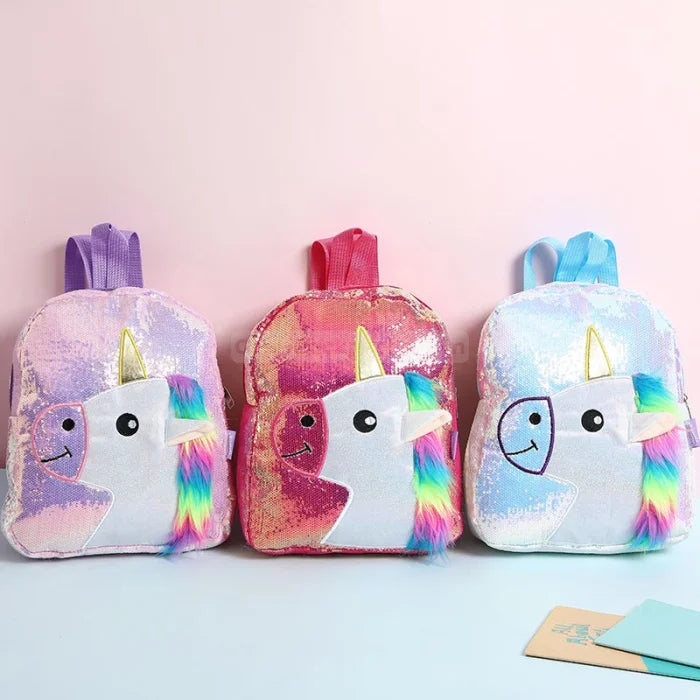 Sequin Backpack Unicorn