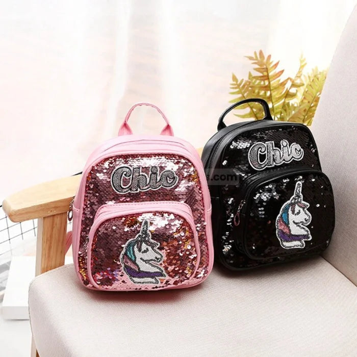 Sequin Unicorn Backpack