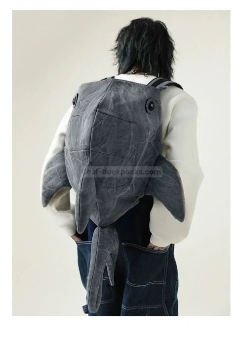 Shark Plush Backpack