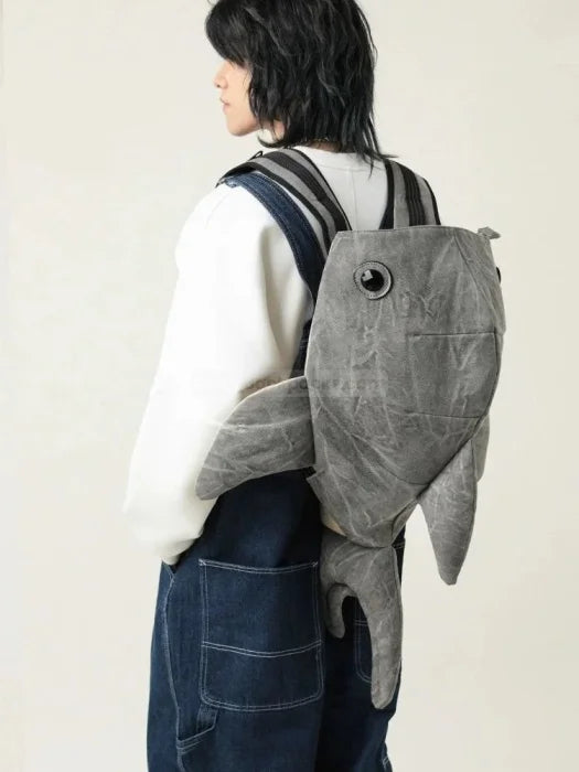 Shark Plush Backpack