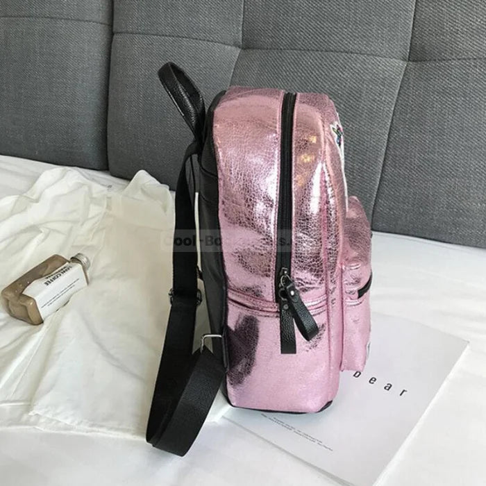 Silver Unicorn Backpack