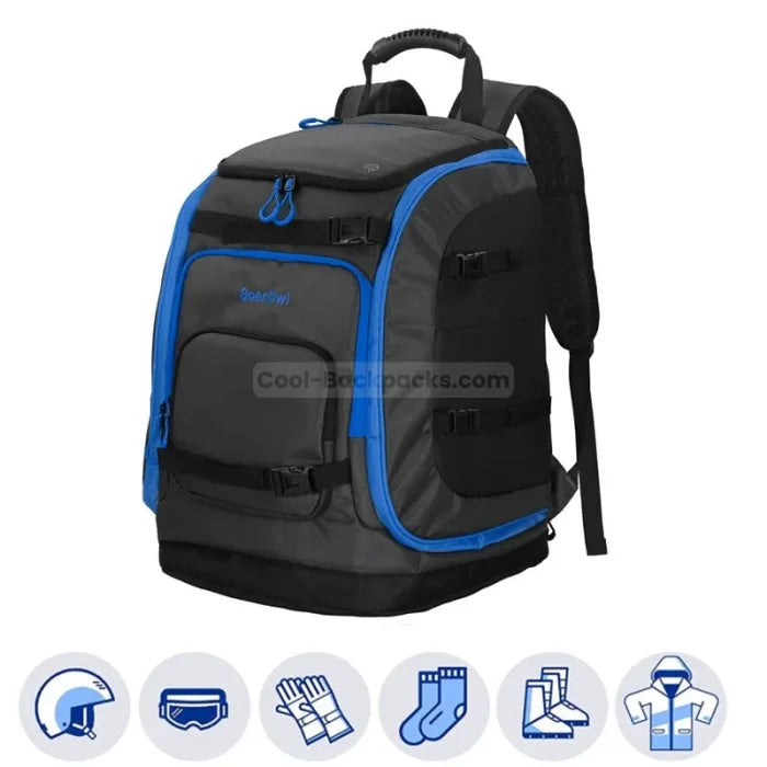 Ski Boot Helmet Backpack