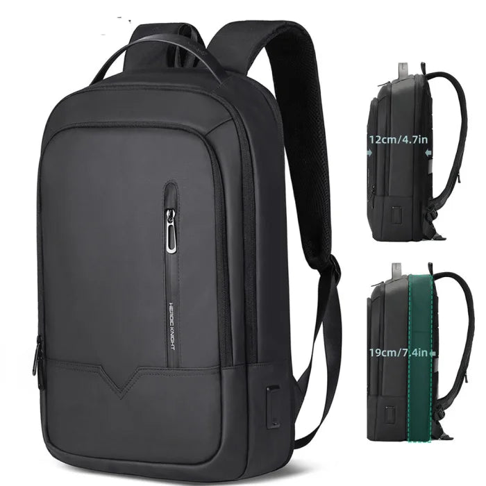 Slim Work Backpack - Black