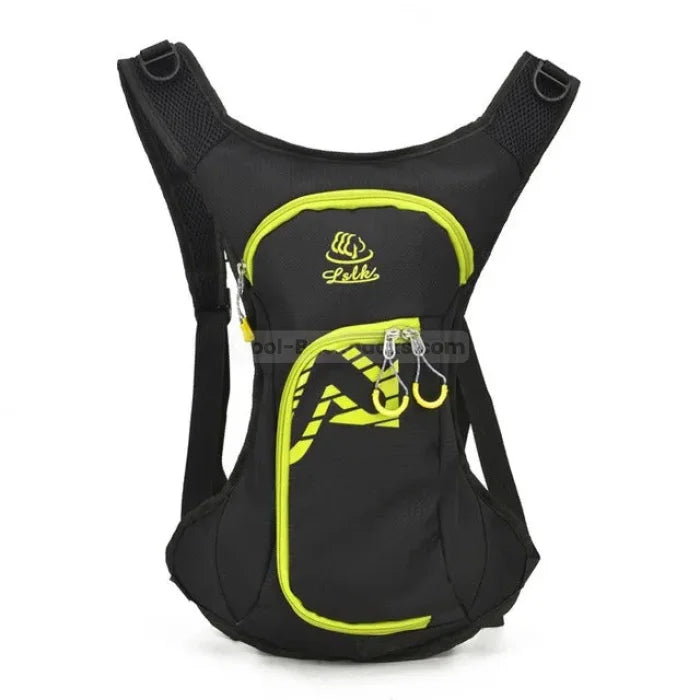 Small Backpack Cycling - Black Yellow