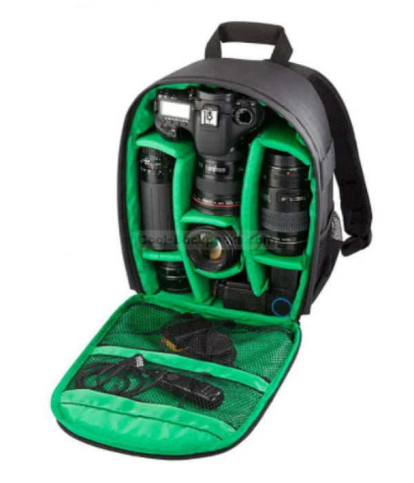 Small Camera Backpack - Green