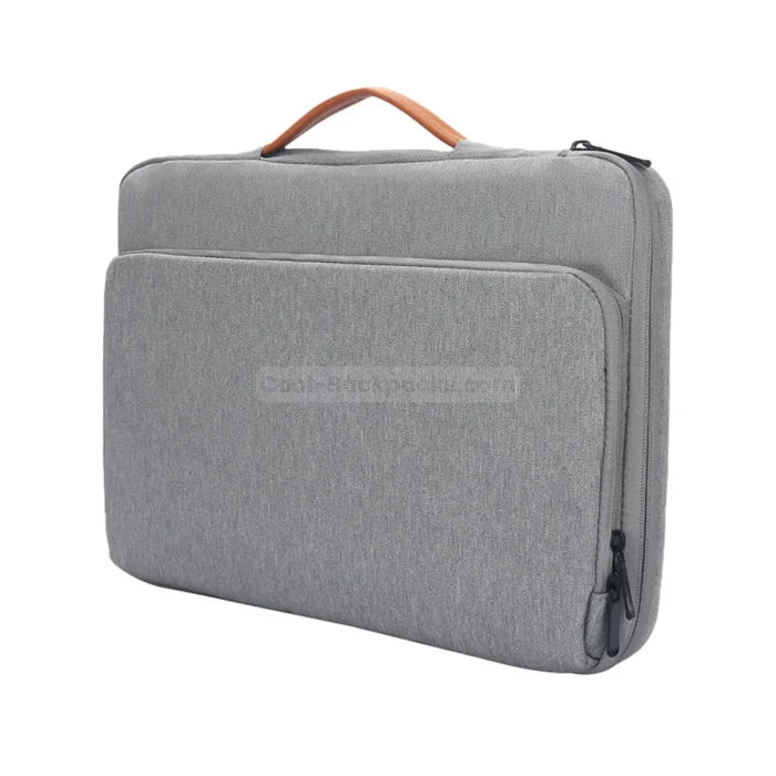 Spacious Messenger Bag - Gray