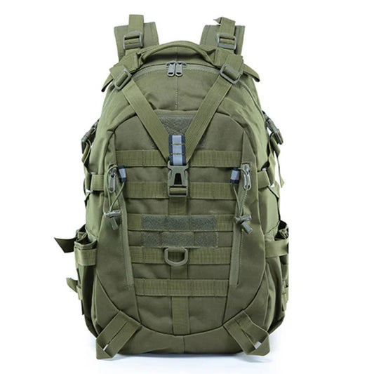 Tactical Hiking Backpack - Army Green / 30 - 40L