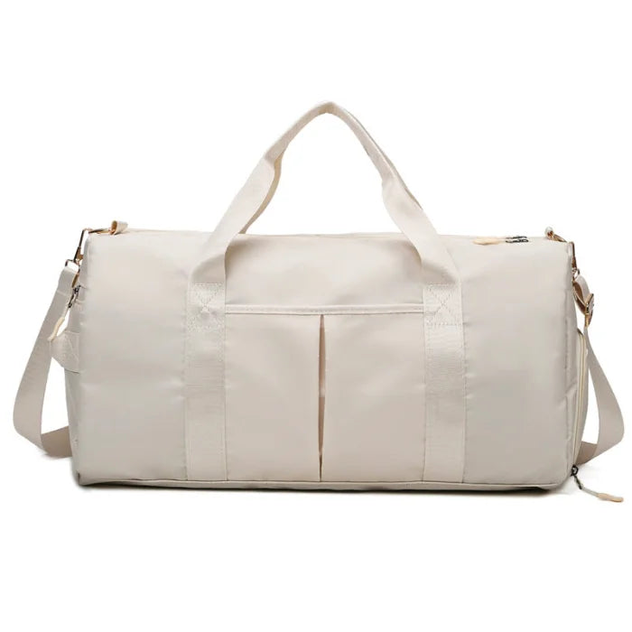 Tiny Duffel Bag - Beige