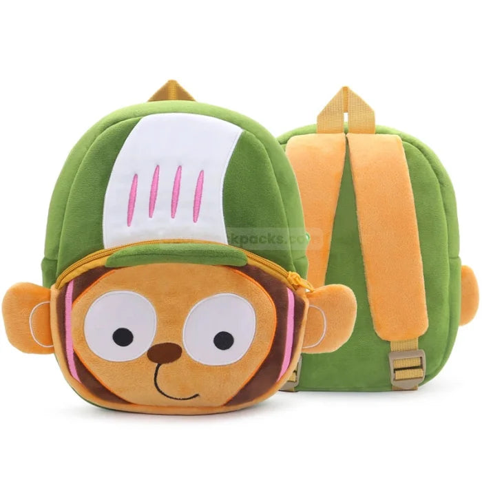 Toddler Preschool Backpack - Monkey