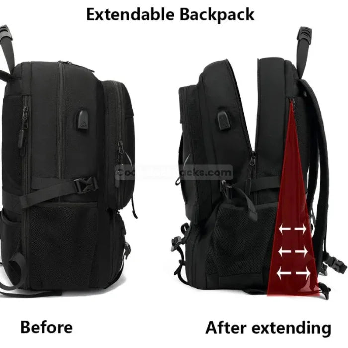 Travel Backpack with Shoe Compartment