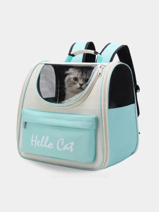 Travel Cat Bag Green