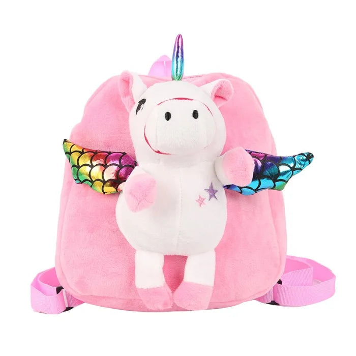 Unicorn Plush Backpack