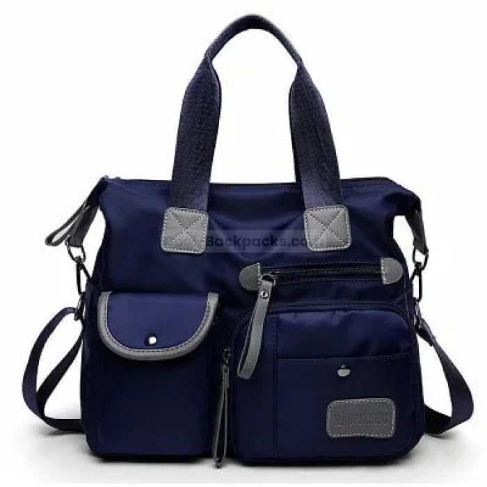 Waterproof Messenger Bag - Blue