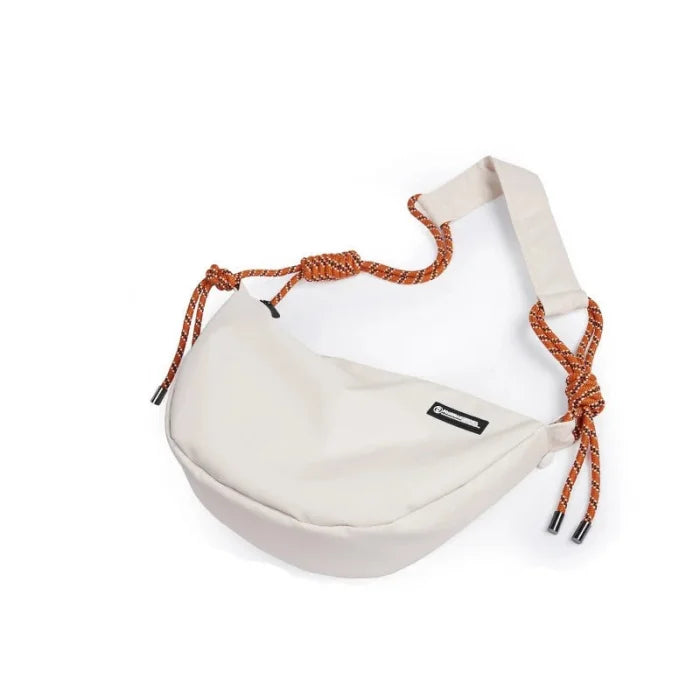 White Sling Backpack