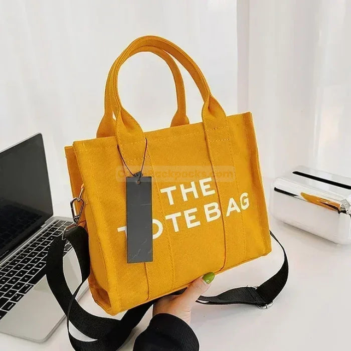 Womens Tote Backpack - Yellow / 22X25X12 CM