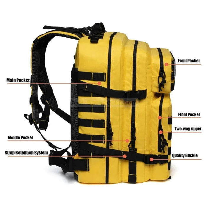 Yellow Tactical Backpack