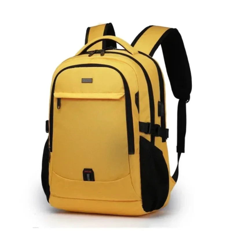 Yellow Travel Backpack